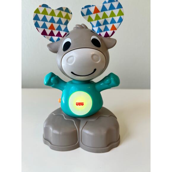 Fisher-Price Linkimals Musical Moose Light-up Musical Activity Toy Tested Works - Picture 6 of 10